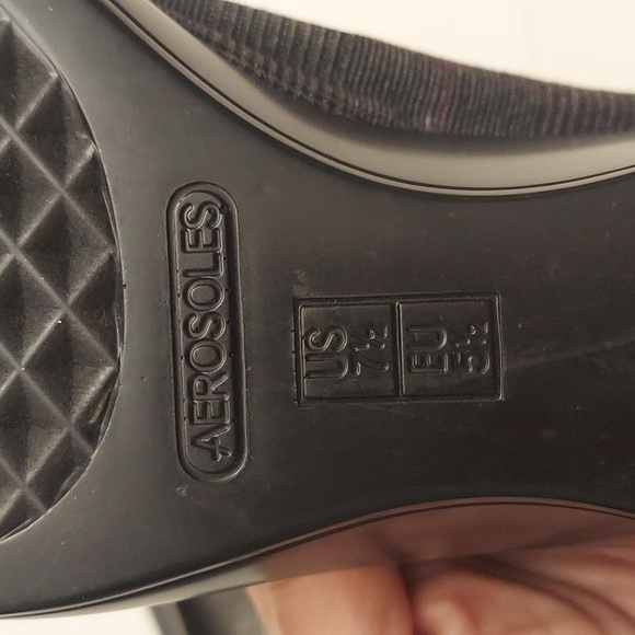 AEROSOLES Temahawk Slip On Gray Wedge Shoe - Picture 11 of 14